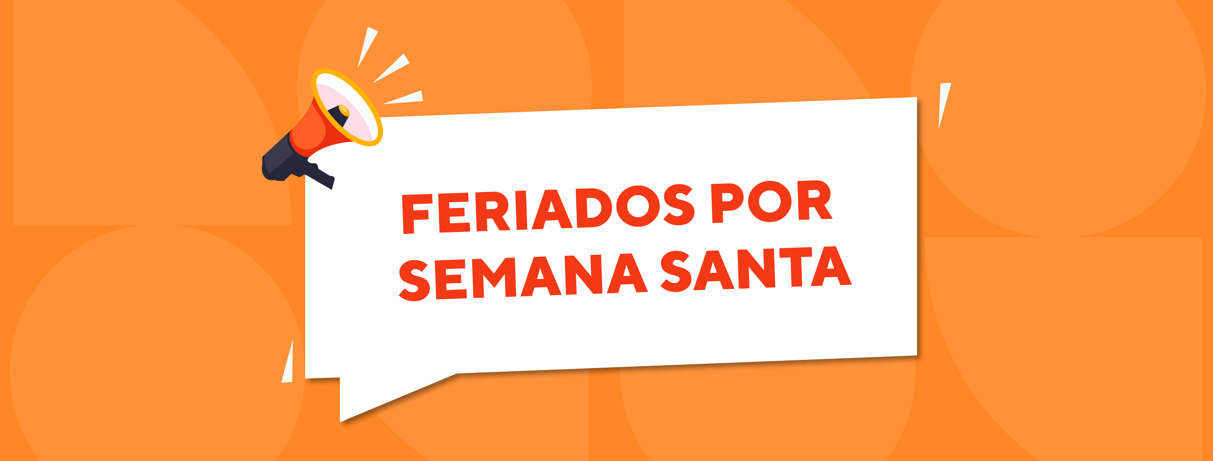 FERIADOS POR SEMANA SANTA 2026